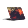 Abstract Polygon Fire Gradient Laptop Skin