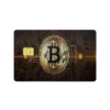 Bitcoin Dark Card Skin